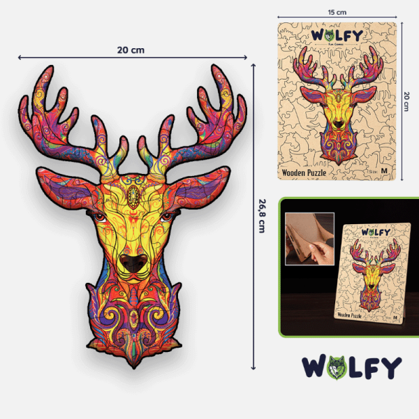 Puzzle Cerf Élaphe – Image 5
