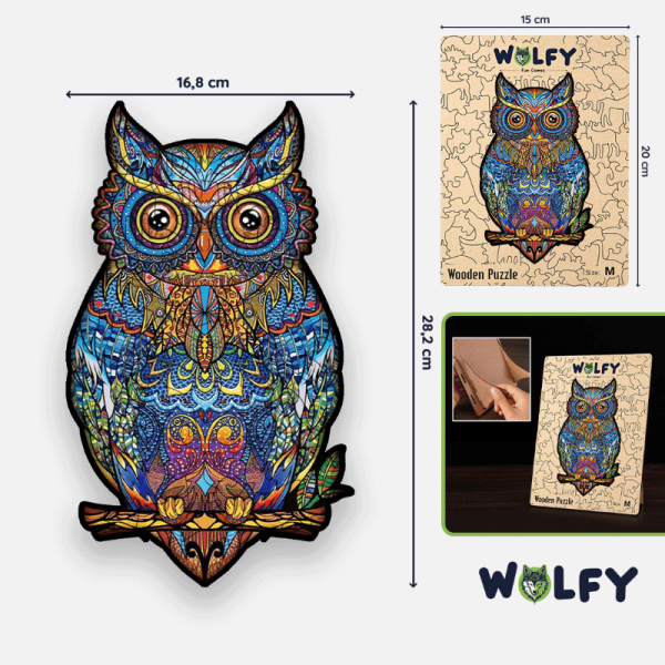 Puzzle Hibou Chouette – Image 5