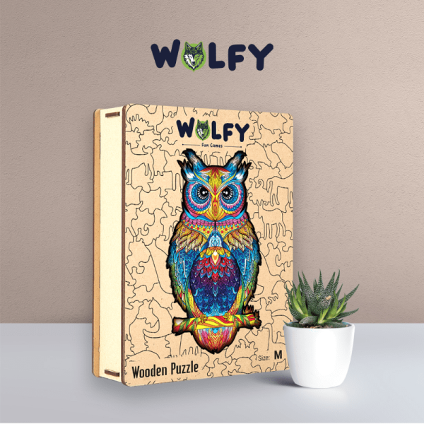 Puzzle Hibou Cosmique – Image 2
