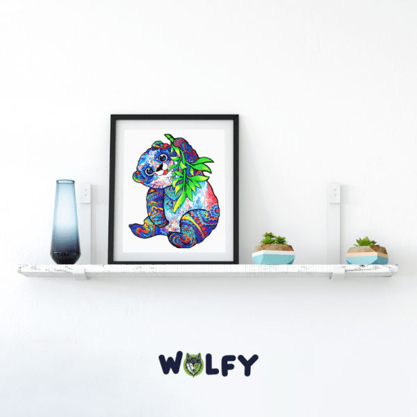 Puzzle Panda Céleste – Image 4